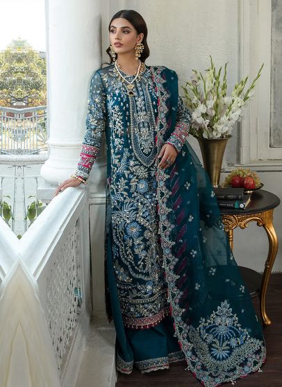 Diana Embroidered Pakistani Palazzo Suit