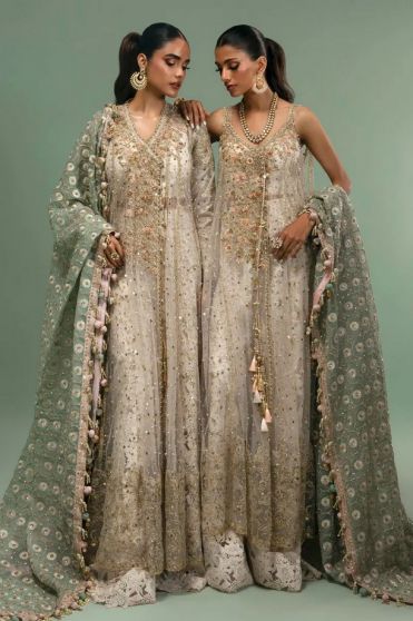 Nura Festive Embroidered Pakistani Palazzo Suit