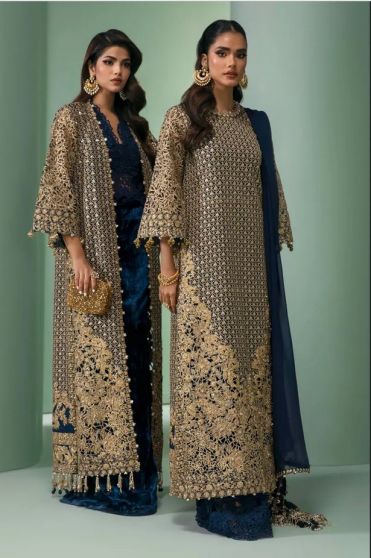 Nura Festive Embroidered Pakistani Palazzo Suit