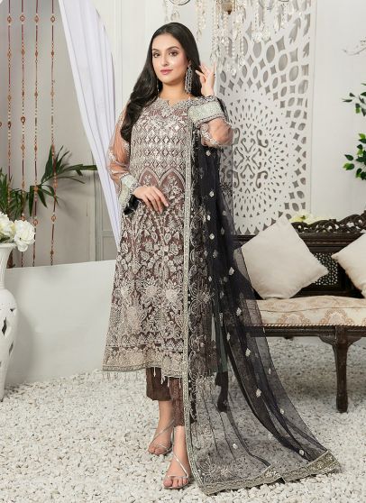 Lydia Embroidered Pakistani Salwar Kameez