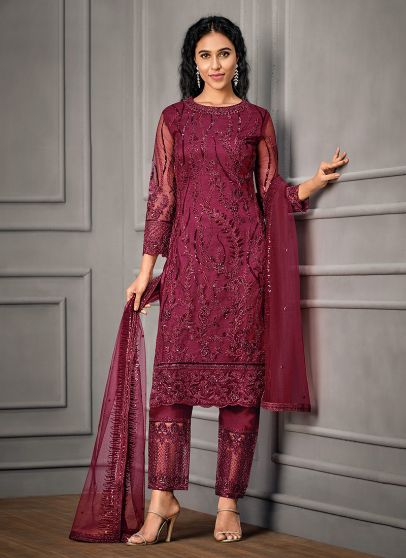 Pant Style Suits  Latest Pant Style Salwar Suits Collection online USA