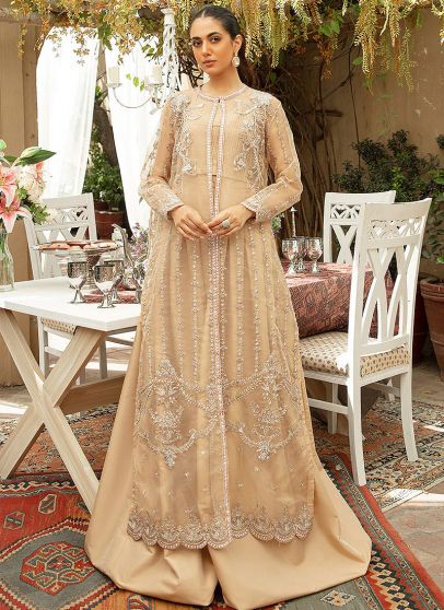 Aangan Embroidered Pakistani Palazzo Suit