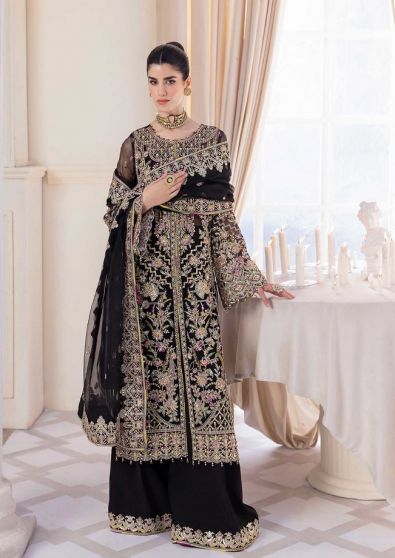 Sable Embroidered Pakistani Palazzo Suit