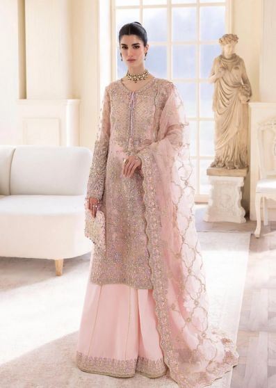 Orchid Embroidered Pakistani Palazzo Suit