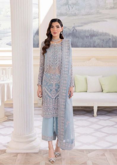 Elsa Embroidered Pakistani Salwar Kameez