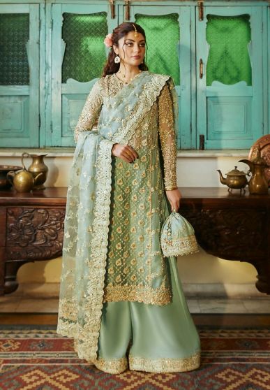 Meera Embroidered Pakistani Palazzo Suit