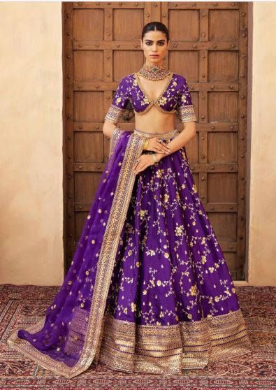 Mahrang Embroidered Pakistani Lehenga