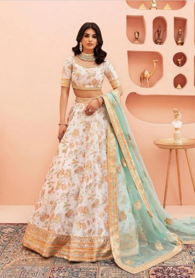 Shahtaaj Embroidered Pakistani Lehenga