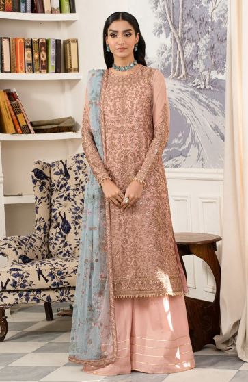 Haseen Embroidered Pakistani Palazzo Suit