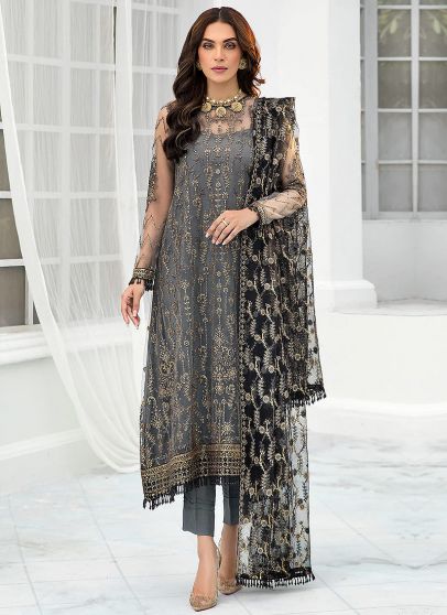 Graphte Embroidered Pakistani Salwar Kameez