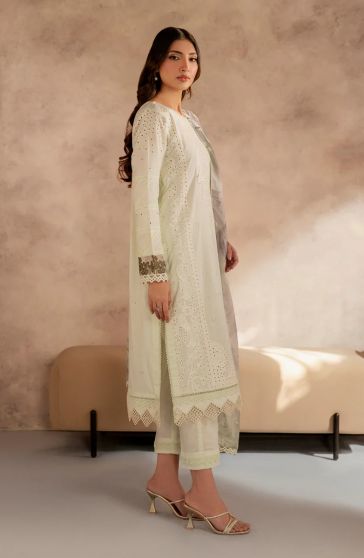 Roohal Summer Lawn Embroidered Pakistani Straight Suit