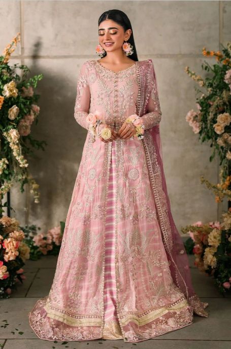 Maisha Embroidered Pakistani Anarkali Suit