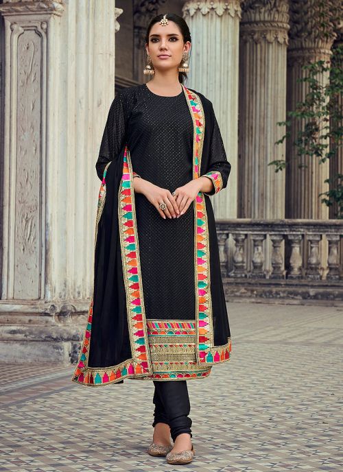 Black and gold asian dress sale